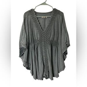 Surf Style Gray Swim cover up Size L